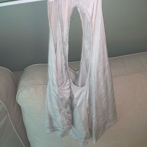 Cropped, low cut top from a Canadian boutique.